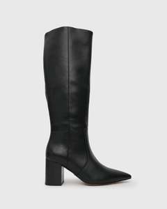 PRE-ORDER SOHO High Block Heeled Knee Boots