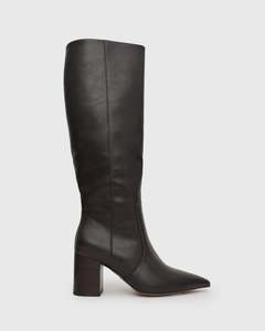 PRE-ORDER SOHO High Block Heeled Knee Boots