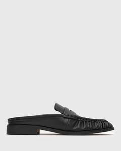 PRE-ORDER HARLOW Leather Mule Loafers