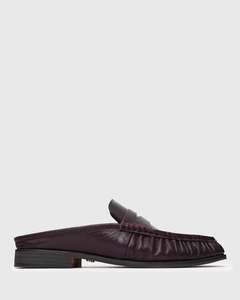 PRE-ORDER HARLOW Leather Mule Loafers