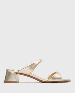 PRE-ORDER ARGO Block Heel Mule Sandals