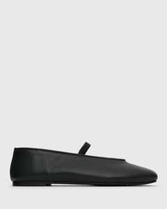 Womens Ballets: PRE-ORDER CONNOR Leather Ballet Flats