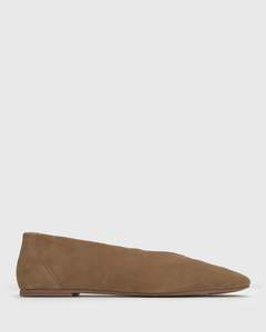 Womens Ballets: PRE-ORDER CARA Leather Ballet Flats