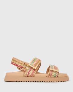 Womens Footbed Sandals: MAJORCA Ankle Strap Footbed Sandals