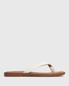 PRE-ORDER CRUSH Leather Thong Sandals