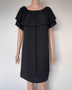 Charlo frill dress