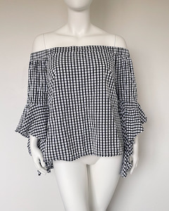 City Chic: City Chic gingham top