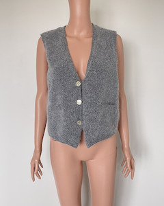 Max alpaca and merino vest