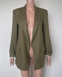 Zara linen blend blazer
