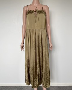 Zara: Zara crinkle pleat dress