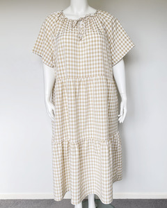 Xl Size 22 And Larger: Ruby & Rain gingham dress