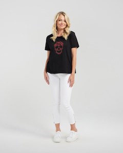 S2010B Adriana T-shirt - Black - BE U
