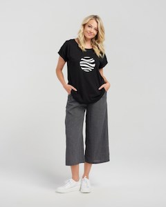 S2004B Liliy Top - Black - BE U