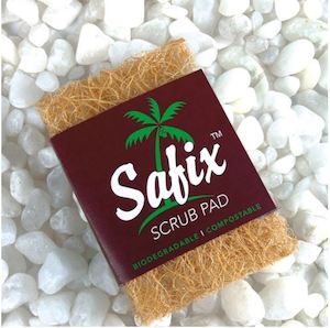 Safix Biodegradable Pot Scrub/ Scourer - Low Cost Shipping!