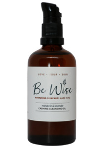 Products: Cleansing Oil & Makeup Remover - Mandarin & Lavender Be Wise Skincare