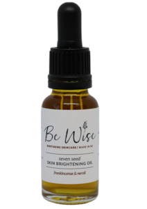 Products: Seven Seed Skin Brightening Oil - Frankincense & Neroli Be Wise Skincare