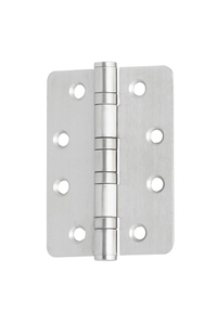 Products: MILES NELSON RADIUSED HINGE 100 X 75 X 2.5MM - 520 - Beyond Hardware