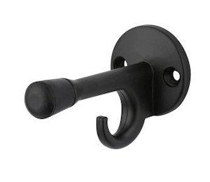 JAECO WALL MOUNTED COAT HOOK DOOR STOP - Beyond Hardware