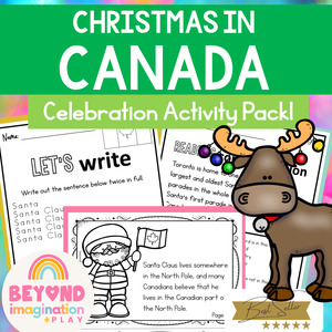 Christmas Collection: Christmas in Canada Activity Pack