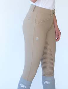 The Hunter Collection: 'ZARA' BEIGE COMPETITION BREECH