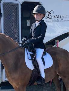 Young Rider Competition: YR PERFORMANCE WHITE TRAINING TIGHTS