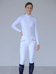 New: 'ALYSSA' WHITE COMPETITION BREECH