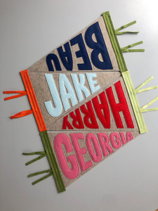 Custom Name Pennant - Firm Beyond Yonder