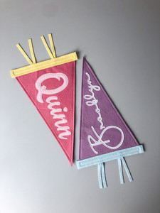 Custom Name Pennant - Soft Beyond Yonder