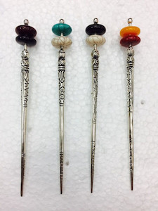 SilverTone with Donut Beads bgifted