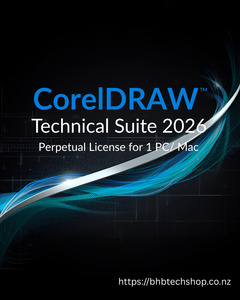 In Demand: Perpetual License CorelDRAW Technical Suite 2026 for PC or Mac – 1 device only