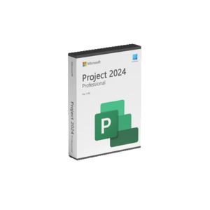 Microsoft: Project Professional 2024 – 1 device bind Lifetime License – PC only