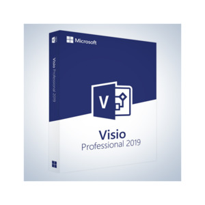Genuine Visio Professional 2019 – 1 device bind Lifetime License for PC Only