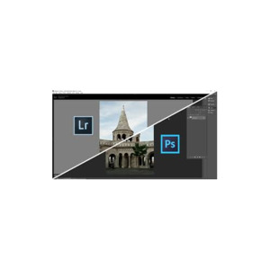Adobe: Genuine Original Adobe Photoshop + Lightroom – 1 Year Subscription