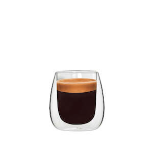 Bialetti Double Wall Glass Cup 2 Piece 80ml