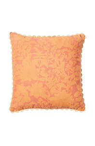 cushions: Herb Reverse Pink Peach Cushion