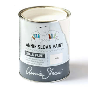 Size 120ml Tin: Chalk Paint™ by Annie Sloan - Pure