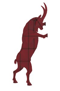 Zoomorphic Furniture: Fausto Wall Shelf