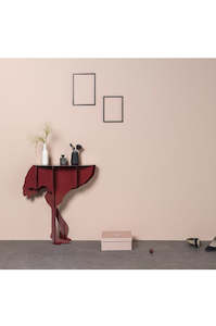 Diva ostrich wall console