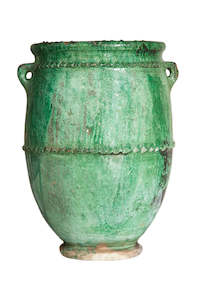 Size Urn 60cmh: moroccan green urn - 60cm