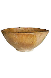 Size Bowl 45cmd: moroccan mustard bowl - XXL