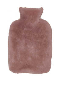 Essential Items: new zealand shearling hot water bottle - light purple