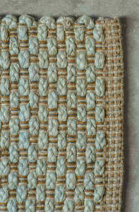 Woven Rugs: Tappeto Pale Ocean