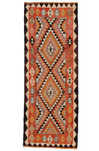 Woven Rugs: Kilim Runner - Multi