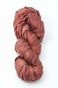 Passementerie: Silk Sari Ribbon - Rose