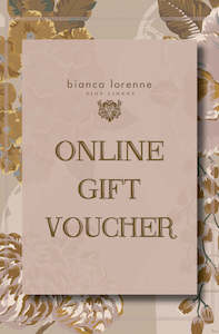 Gift Vouchers 1: Gift Voucher - Online