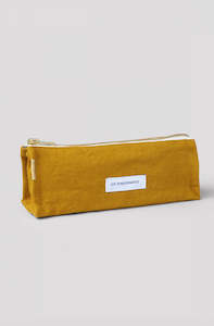 Pencil Case - Saffron Yellow