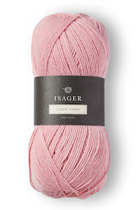 Merino: isager sock yarn dusty pink 61 50g