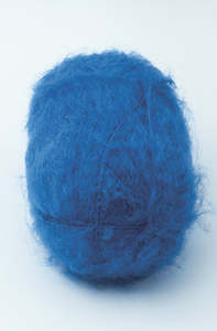 Size 100g: Mohair Brushed 12ply - Royal Blue