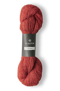 2ply Laceweight: spinni coral red 28s