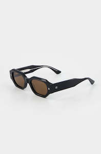 Sunglasses: Blake - Black/Brown